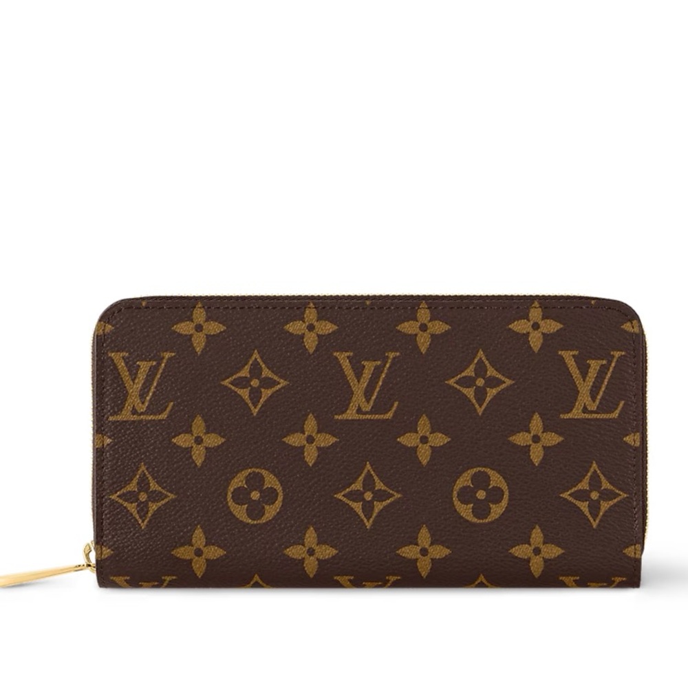 Louis Vuitton Zippy Wallet M41894 LV monogram brown leather with pink interior - Picture 8 of 9